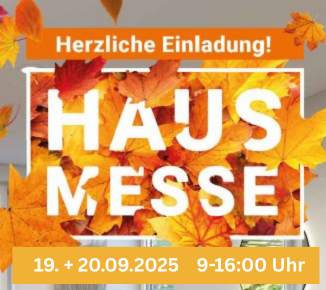 Einladung Hausmesse 19.+20.09.2025
