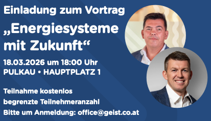 Energiesysteme mit Zukunft 2026